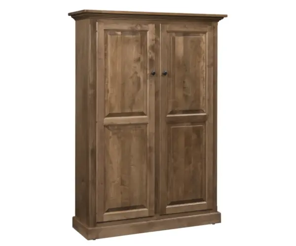 Traditional Double Door 60" Bookcase