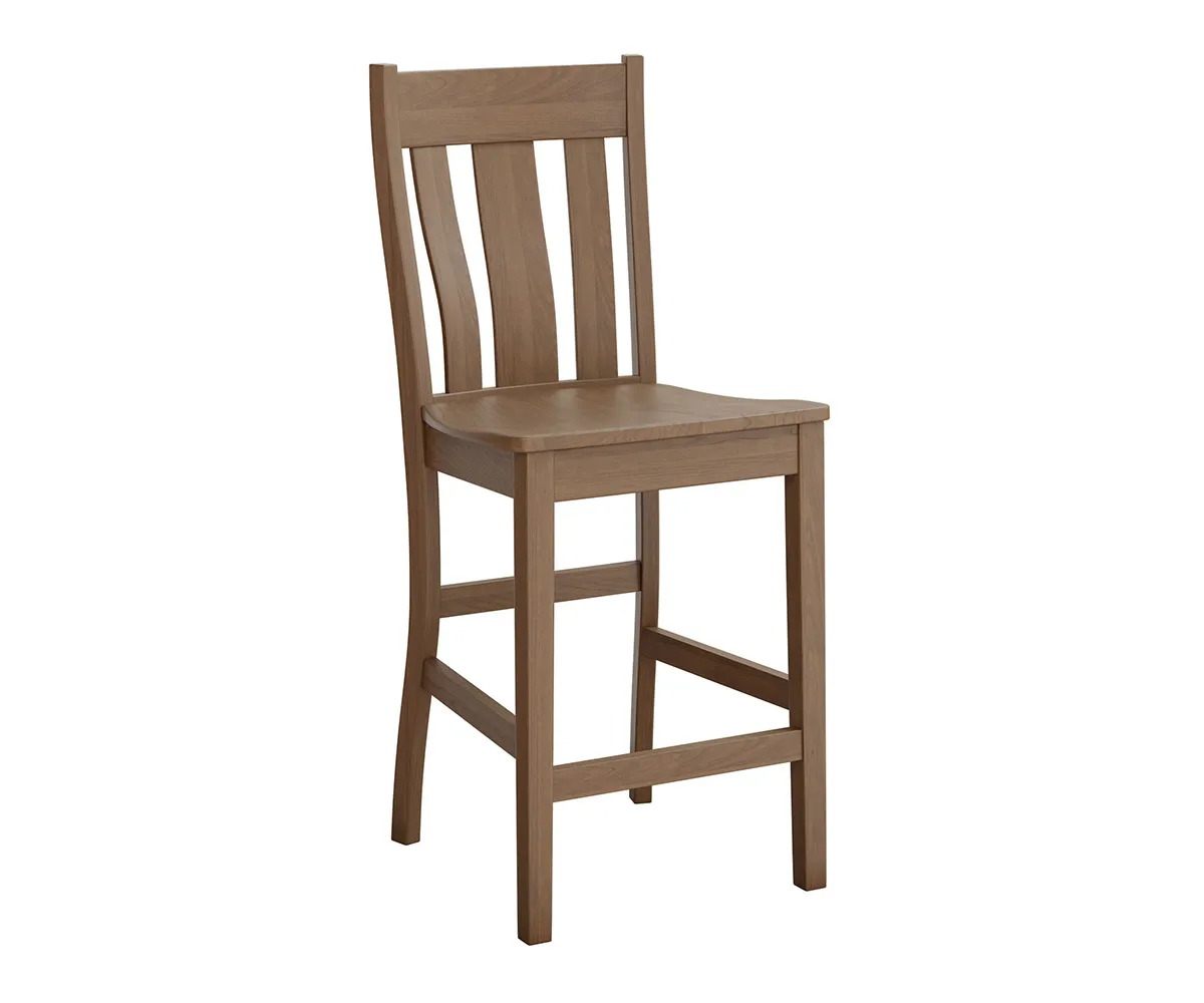 Frontier 24" Stationary Bar Chair