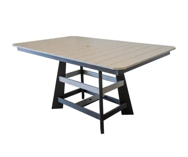 Rectangle Counter Table With Straight Leg - 44x72