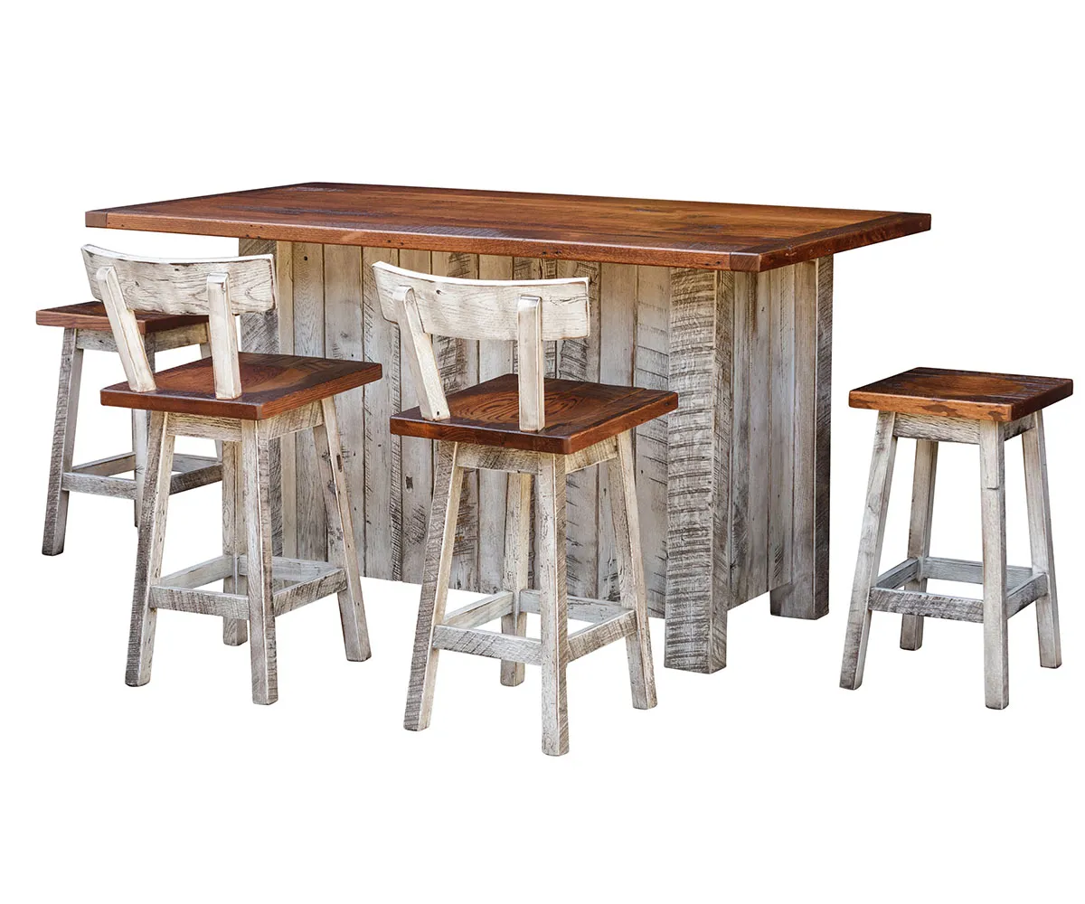Greenville Swivel Stool with Back - Square - Image 2