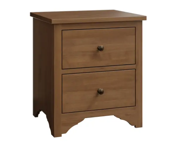 Heritage Farmhouse 2 Drawer Nightstand