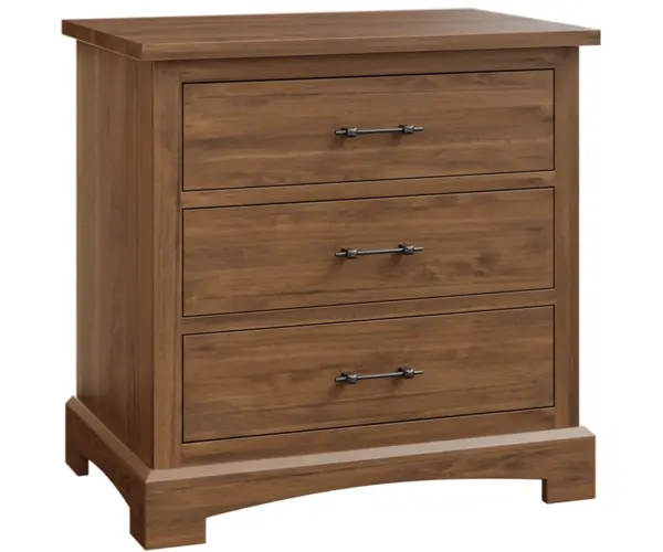 Yorkshire 3 Drawer Bedside Chest