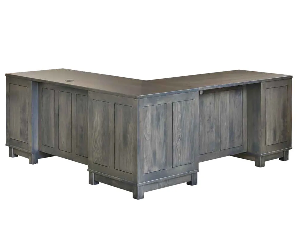 La-Salle Urban L-Desk With Hutch - Image 4