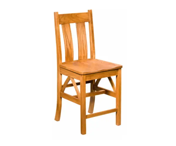 Bostonian 24" Stationary Bar Stool