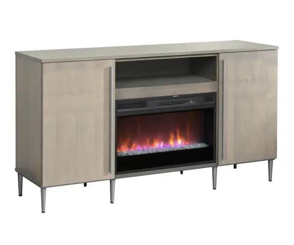 Pinnacle Firebox TV Stand