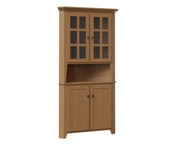 Shaker 32" Corner Hutch