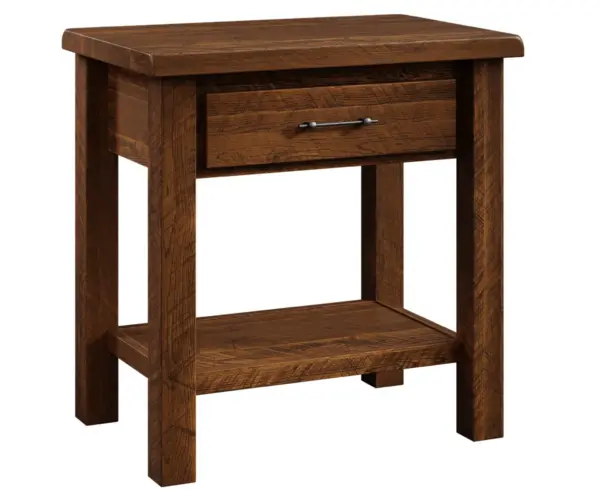 Harrison Open Nightstand with Shelf