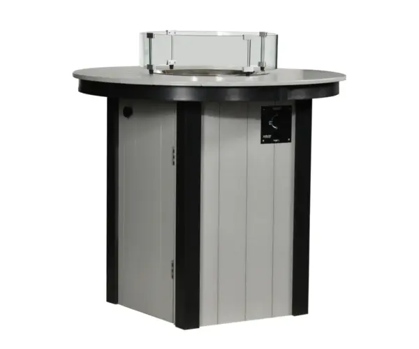 Lina 48" Round Fire Pit Balcony Height - 36"H