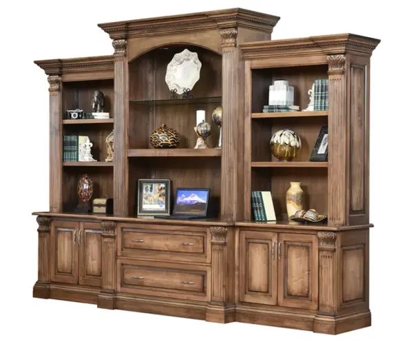 Montereau 131" Base & 3 Piece Hutch