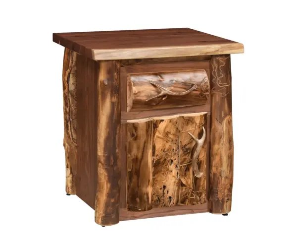 Appalachian 1 Door 1 Drawer Nightstand