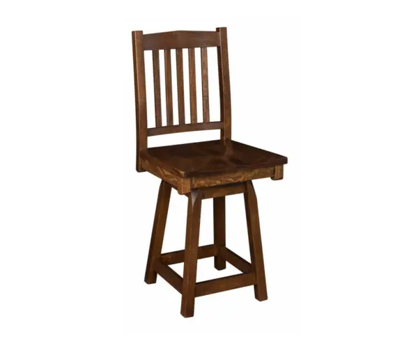 Mission 24" Swivel Bar Stool