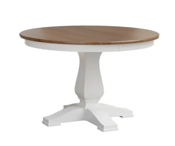 Stacy Single Pedestal - Round