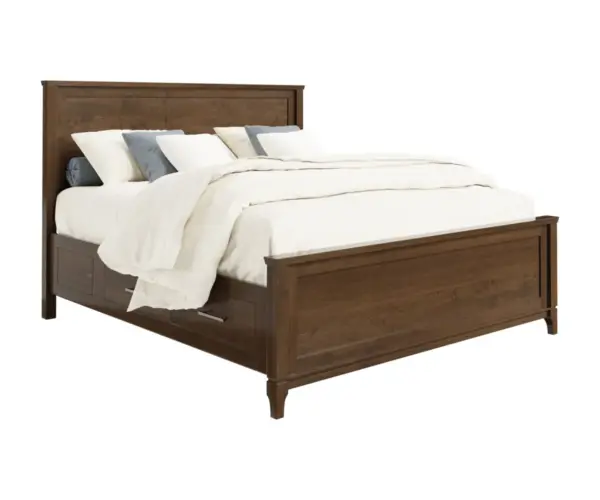 Boulder Creek Bed with Side Storage