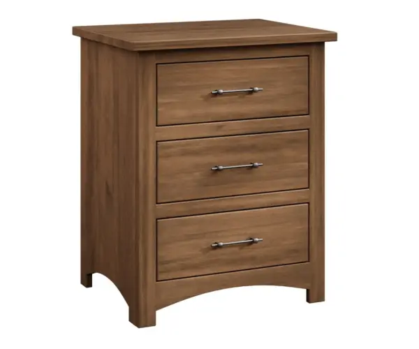 Lincoln 3 Drawer Nightstand