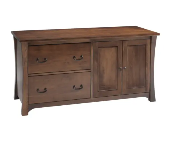 Woodbury Lateral File Credenza with Right Doors