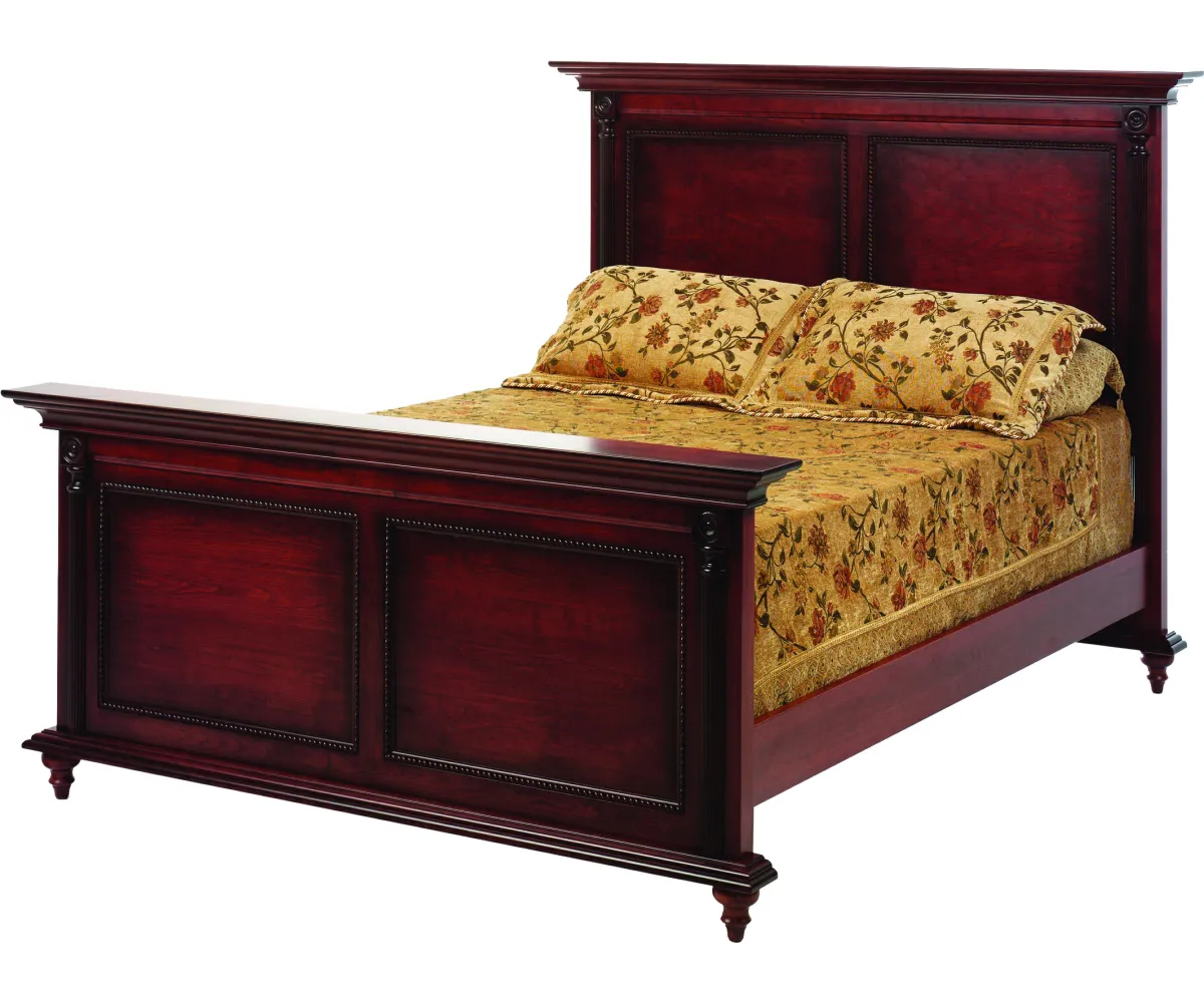 Fur Elise Panel Bed