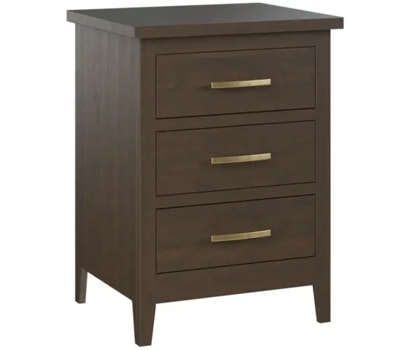 Lakeside 3 Drawer Nightstand
