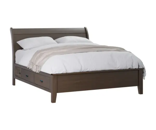 Lakeside Bed with Side Storage