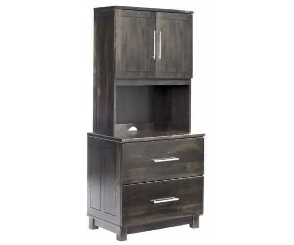 La-Salle Urban Lateral File Cabinet With Hutch