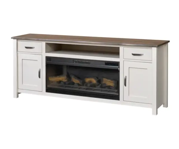 Sanibel Fire Box TV Stand - 80"