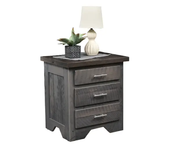 London Fog 3 Drawer Nightstand