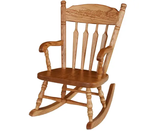 Acorn Post Type Child's Rocker