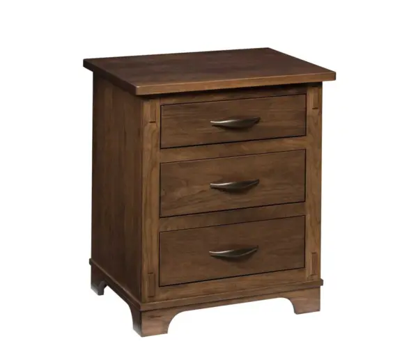 Brooklyn Three Drawer Nightstand