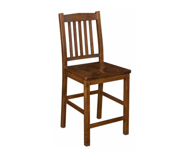Mission 24" Stationary Bar Stool